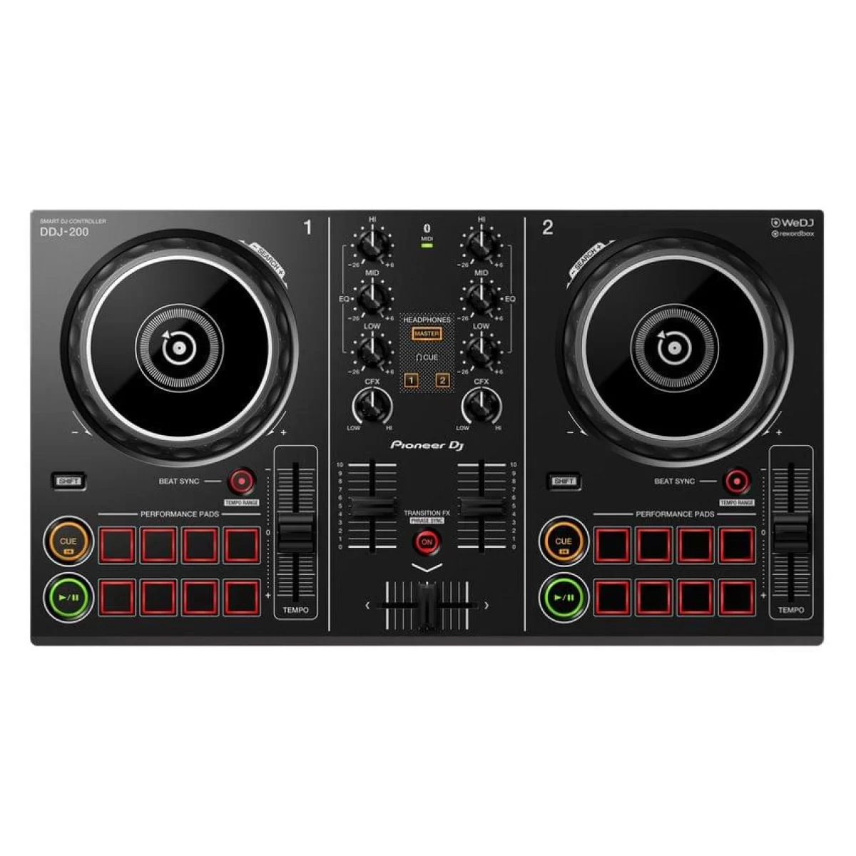 Pioneer DDJ-200 DJ-контроллер купить в Москве и РФ недорого
